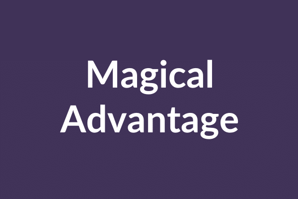 zensmart is showing Text on a purple background reads "Magical Advantage" in sleek, white capital letters, capturing the essence of innovation in manufacturing. with print workflow automation