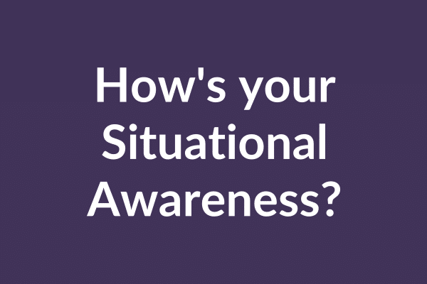 zensmart is showing White text on a dark purple background reads, "How's your Situational Awareness?"—prompting viewers to reflect on their skills, as highlighted in this situational awareness video. with print workflow automation