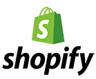 zensmart is showing Shopify logo featuring a green shopping bag with a white "S" on it, positioned above the word "shopify" in bold, black lowercase letters. with print workflow automation