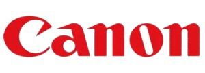 zensmart is showing The Canon logo, featuring the word "Canon" in bold, stylized red letters on a white background. with print workflow automation