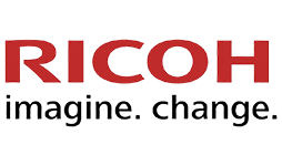 zensmart is showing The image shows the Ricoh logo in red, with the words "imagine. change." in black lowercase letters beneath it on a light background. with print workflow automation