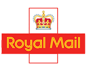zensmart is showing The Royal Mail logo featuring a gold and red crown above the words "Royal Mail" in yellow text on a red background, with a white and red cross behind it. with print workflow automation