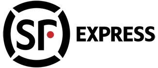 zensmart is showing SF Express logo featuring a stylized "SF" with a red dot inside a circular design, next to the word "EXPRESS" in bold black letters. with print workflow automation
