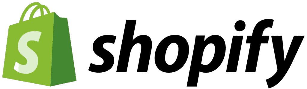 zensmart is showing Shopify logo featuring a green shopping bag with a white "S" on it, next to the word "shopify" in bold, black lowercase letters. with print workflow automation